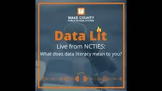 Live from NCTIES: What does data literacy mean to you?