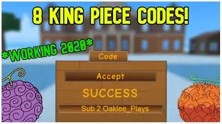 Roblox King Piece Codes *August 2020* Working Codes!!!