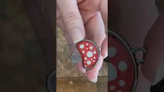 How To Make a DIY UV Resin Mushroom Pendant