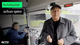 Avtobuslar uchun qator | Avtoinstruktor Uzbekistan