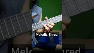 melodic Shred Guitar Solo 