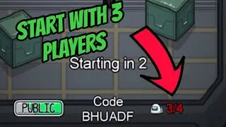 How to Start a Game with 3 player | Among Us (Android/iOS)