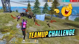 Free Fire Team-Up Challenge With Enemies || Free Fire Max