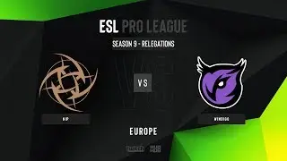 NiP vs Windigo - ESL Pro League S9 EU: Relegations - map1 - de_overpass [Gromjkee]