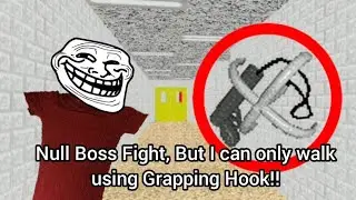 (2K Special Video) - Null Boss Fight, But I Can Only Walk Using Grappling Hook!! (My Challenge)