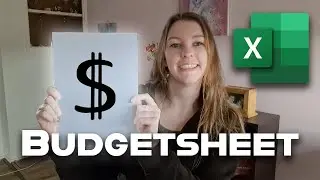 How to Create a Simple Budget sheet in Excel for Beginners