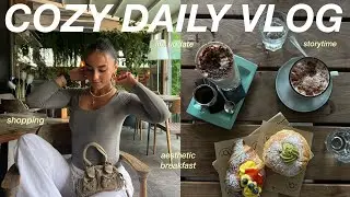 DAILY VLOG🍵 aesthetic breakfast, mini shopping, life updates, gossip time and more!