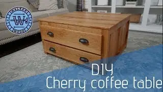 DIY Cherry Coffee Table