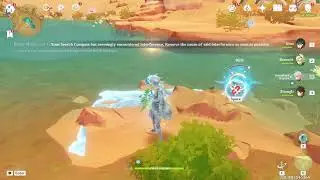 Locating Down With Percentage | Antiquity Hunt | Genshin Impact