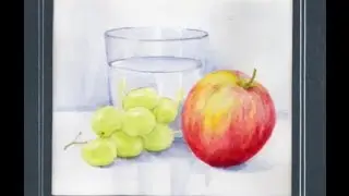 Part 1 Up close & detailed Still-life Pro:Watercolor tutorial 4 beginners
