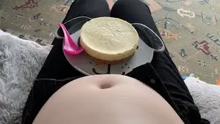 Cheesecake Stuffing | Female Belly POV