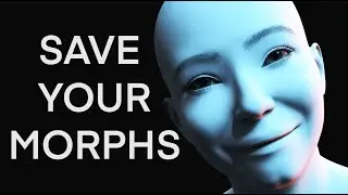 CREATE NEW CHARACTERS AND SAVE OUT MORPHS (daz) Easy