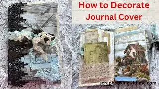 HOW TO DECORATE JOURNAL COVER & HUGE SURPRISE!!