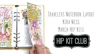 Scrapbook Layout | March 2021 Hip Kits