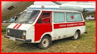 Ambulance rescue bus RAF - 2203 from Soviet Union