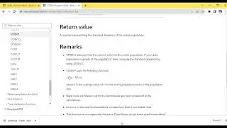Calculating variance and standard deviation using DAX in Power BI