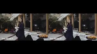 Newsshooter comparison of RX100 V rolling shutter vs. RX100 IV in 4K video mode