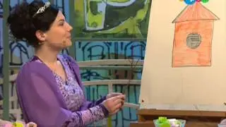 172 Давайте рисовать! Скворечник