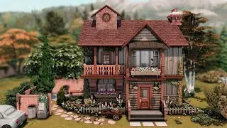 Copperdale 32k Starter House 🏡 The Sims 4 - Stop motion speed build (NO CC)