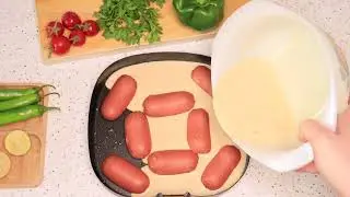 Easy and tasty sausage recipe #120