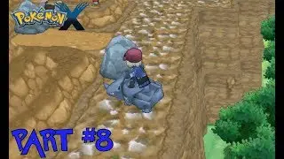Pokemon X (3DS) Part #8: Ambrette Town Fossil Lab + Spikes Passage!