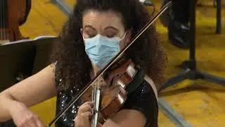 Britten violin concerto Liza Ferschtman violin La Verdi Orchestra Milano Claus Peter Flor