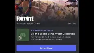 FREE DISCORD x FORTNITE REWARD