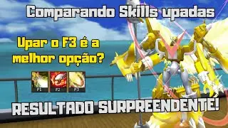 Comparando F1, F2 e F3 upados do X7SM - Digimon Masters Online