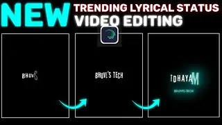 New Trending lyrical status video editing in alight motion😍 | alight motion tutorial tamil