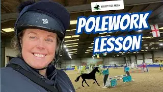 POLEWORK & SHOWJUMPING RIDING LESSON