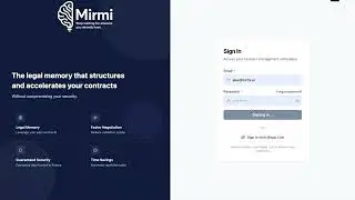 Mirmi AI in 3min: legal memory for faster, more consistent contracts