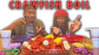 BEST SPICY LOUISIANA CRAWFISH MUKBANG| MD Takeover
