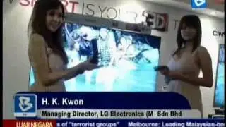 [ASTRO AWANI NEWS] LG CINEMA 3D SMART TV 2012 LINE UP