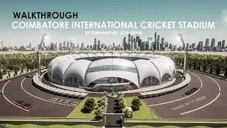 Cricket Stadium Walkthrough (THESIS 2019-2020) - JKKM  School Of Architecture | Great Stadium Builds