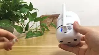 Беспроводная IP Wi-Fi видеокамера /Камера с обзором 360, ночной съемкой и датчиком движения