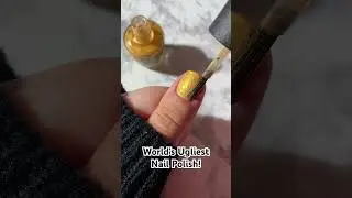Would you wear this? World’s Ugliest Nail Polish! OPI’s “Pineapples Have Peelings Too” 