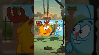 ДЕГРАДАЦИЯ СМЕШАРИКОВ #shortvideo #смешарики #shrots #мем #smeshariki #мультик