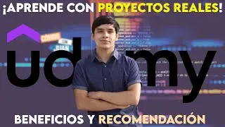 ¡Aprende a programar haciendo proyectos reales en estos cursos de Udemy! Beneficios y recomendación