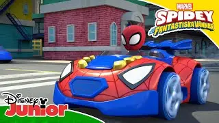 Rött eller grönt ljus | Spidey och hans fantastiska vänner | Disney Junior Sverige