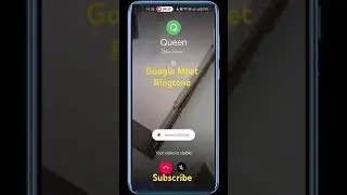 Google Meet ringtone