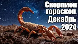 СКОРПИОН - ГОРОСКОП НА ДЕКАБРЬ 2024 ♏