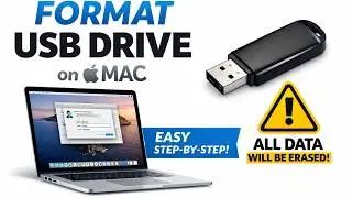 How To Format USB Drive On Mac | Erase and Format Any USB Drive on macOS – Step by Step