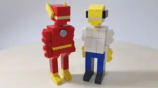 LEGO Flash and Homer Simpson (TUTORIAL)