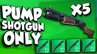 FORTNITE PUMP ONLY CHALLANGE!!! (INTENSE!)