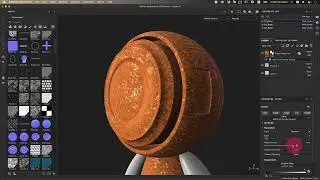 Substance 3D Painter. Курс 2. Урок 4: Создание материала, генераторы и фильтры