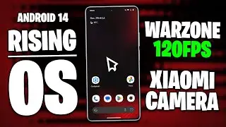 ESSA CUSTOM ROM RODA WARZONE MOBILE EM 120FPS! | RisingOS v4.1 ANDROID 14 | Xiaomi, Poco, Samsung...