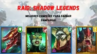Raid: Shadow Legends | Melhores campeões para farmar campanha