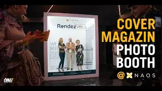 🌟 The Ultimate Cover Magazine Photo Booth Experience at NAOS Rendezvous in Dermatology 2024 📸