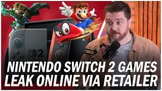NEXT-GEN SWITCH 2 GAMES LEAK ONLINE