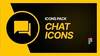 How to Design Chat Icons Pack in Figma